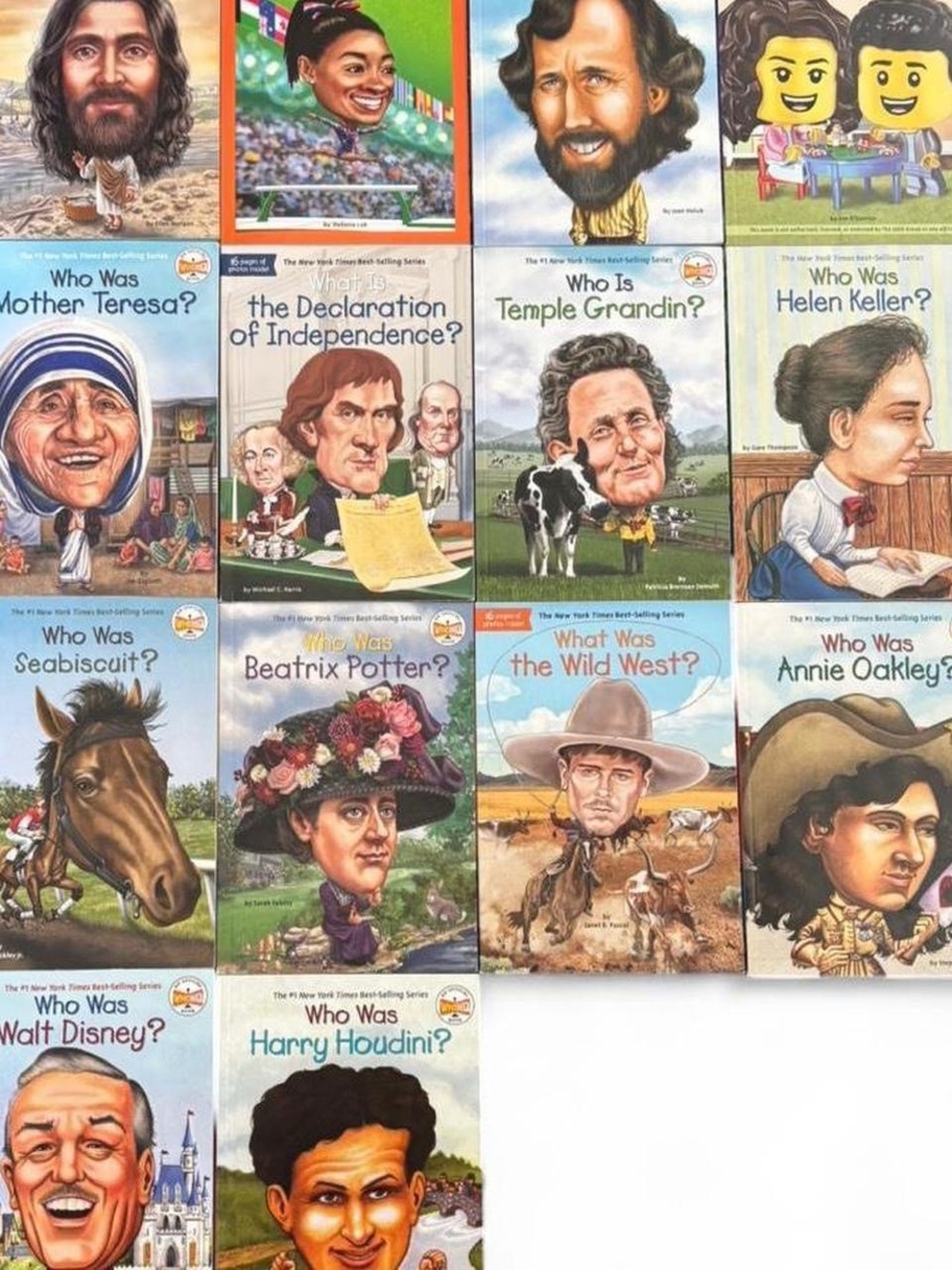 Who Was? Paperback Children's Book Set - 14 Books